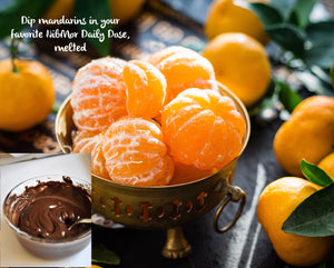 Mandarin Oranges with NibMor Chocolate