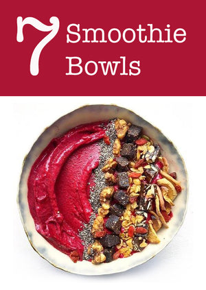 7 Smoothie Bowls Topped with NibMor Chocolate