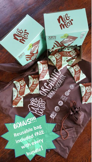 Daily Dose Share Mor Bundle - Mint 72% Cacao, Daily Dose, NibMor, NibMor, LLC - NibMor